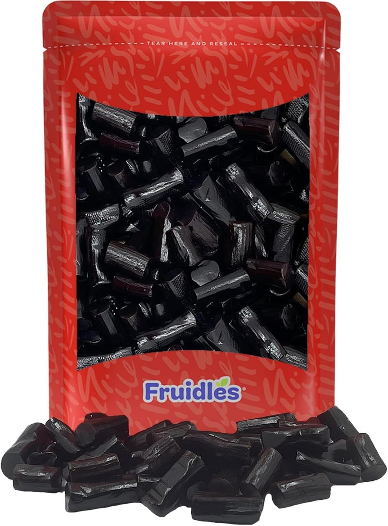 Fruidles Black Licorice Candy - Soft Gummies - Image 1